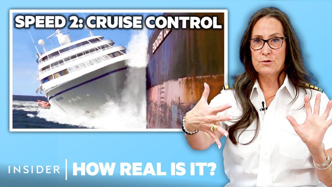 Cruise Ship Captain Breaks Down 8 Cruise Disasters In Movies And TV | How Real Is It? | Insider