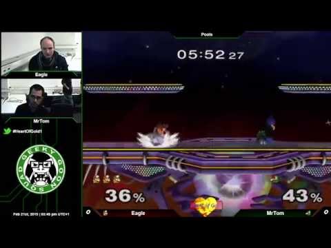 HoG1 - Eagle (Doc) Vs. MrTom (Falco) - Pools - Melee