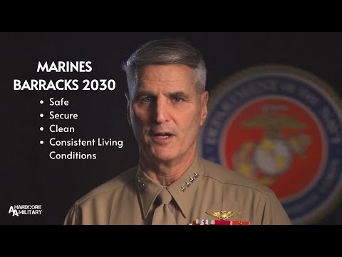 Marine Corps Barracks Inspection by Gen. Christopher J. Mahoney