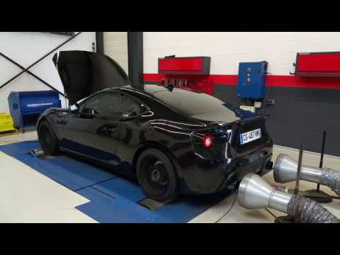Gt86 Edelbrock supercharged dyno run 98ron delicious tune