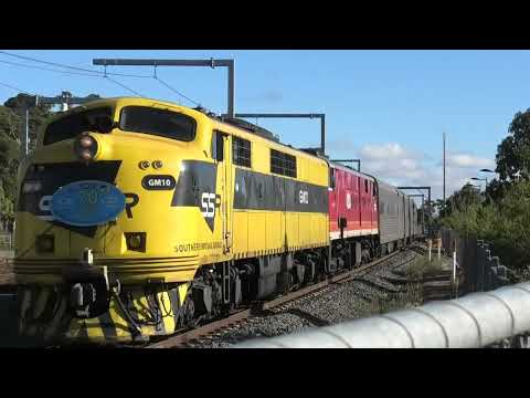 SSR Grains, AK inspection train and QUBE steel/ SSR and Qube on the North East