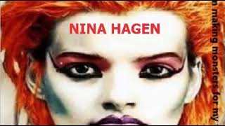 Nina Hagen and  Ramones  &quot; I&#39;m making monsters for my friends&quot;