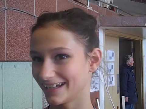 Maria Kitkarska Interview - Rhythmic Gymnastics Junior Cup - Montreal 2010
