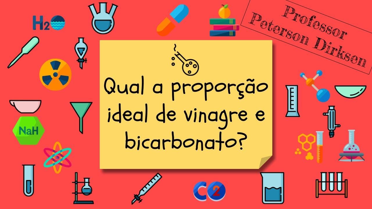 Qual a proporção ideal de vinagre e bicarbonato?