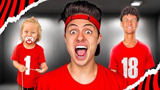 SE EU GANHAR O DESAFIO DE FUTEBOL A IDADE AUMENTA!