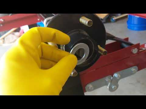 Harbor Freight Trailer - Removing Inner Wheel Bearing