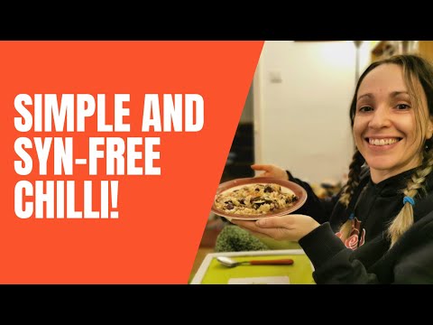 SIMPLE SYN-FREE CHILLI: How I make my slow-cooker chilli, one of my favourite Slimming world meals!
