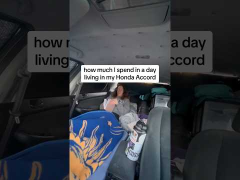 How Much I Spend Living in my CAR #carcamper #carcamping #campingcarlife