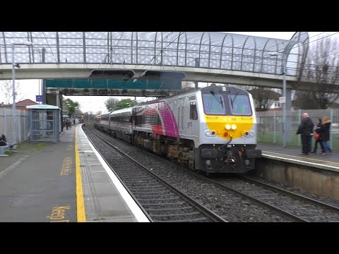 228 & DD set 9001 on an Enterprise service @ Kilbarrack (6-2-2016)