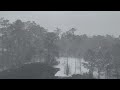Snow in Orange, TX