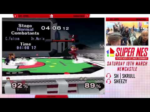 Super North East Smash - Rashattack (Dr Mario) Vs Captain Zeppo (Falcon) - Losers Quarters