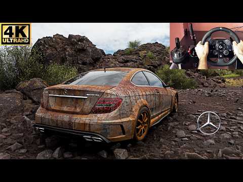 Rebuilding Mercedes-Benz C63 AMG W204 | Forza Horizon 5 | Steering Wheel Logitech G923 Gameplay