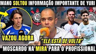 VAZOU AGORA INFORMAÇÕES QUENTES DE YURI! DINIZ QUER GAROTOS DA BASE NO PROFISSIONAL! 