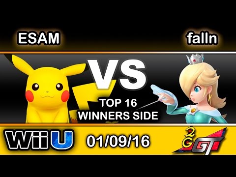 2GGT: ESAM Saga - PG | ESAM (Pikachu) Vs. NS | falln (Rosalina & Luma) Winners Side - Smash Wii U