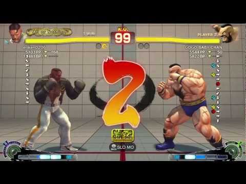 Kuroken (Dudley) vs Hagejin (Zangief) - AE2012 Endless Matches *720p HD*