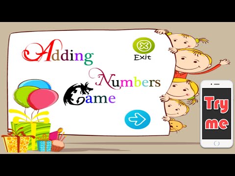 Adding Number Game video