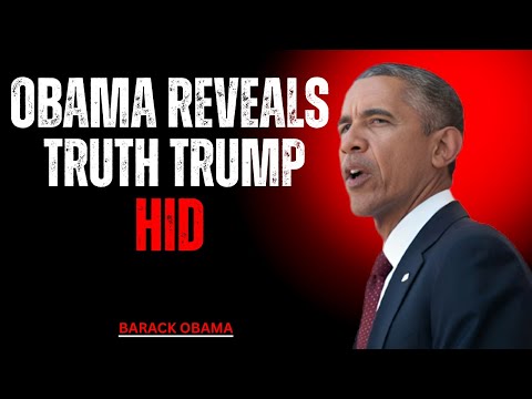 When Obama Revealed the Truth Trump Tried to Hide from America | OBAMA FINAL MESSAGE TO TRUMP