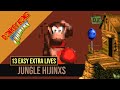Easy Extra Lives In Jungle Hijinxs All Secrets Donkey Kong Country SNES Tips Tricks