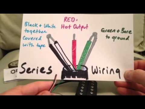 Dimarzio Humbuckers: Series vs Parallel Wiring