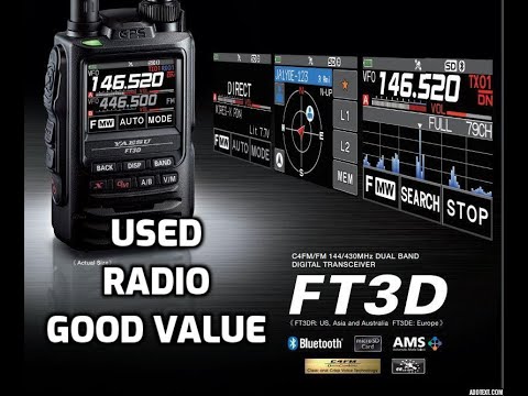 YAESU FT3D - Very good value used C4FM vhf uhf Ham Radio