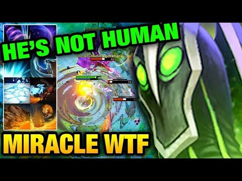 MIRACLE- DOTA 2 CRAZY RUBICK - INSANE REFLEXES
