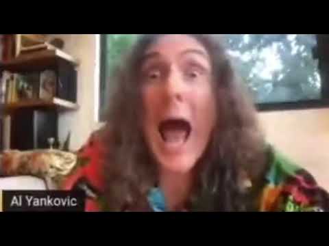 Weird al screaming