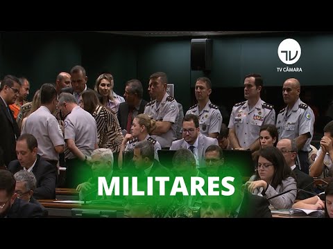 Aprovado texto principal da aposentadoria dos militares - 23/10/19