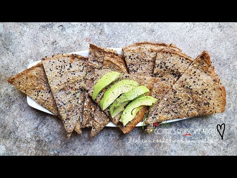 GLUTEN FREE QUINOA FLATBREAD VEGAN   | Connie's RAWsome kitchen