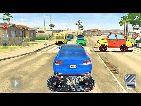 taxi sim 2020 🚖👮♂ 4x4 uber city car driver games - car games 3d android ios