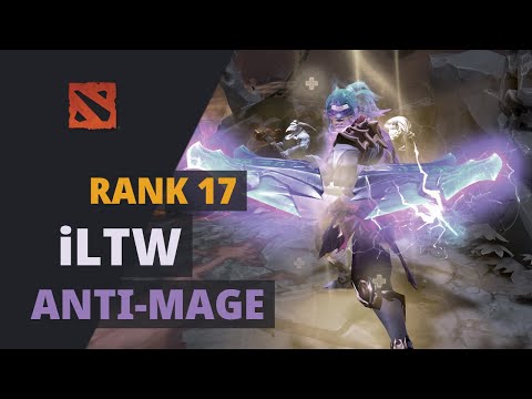iLTW (Rank 17) plays Anti-Mage Dota 2 Full Game
