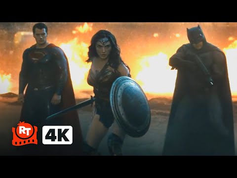 Batman v Superman (2016) 4K - Batman, Superman, Wonder Woman vs. Doomsday