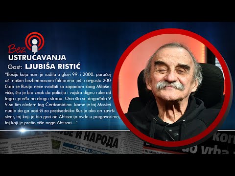 BEZ USTRUČAVANJA – Ljubiša Ristić: Zabluda je da pregovaramo sa Albancima to je igra velikih sila!