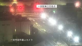 一宮駅前交差点（東口）