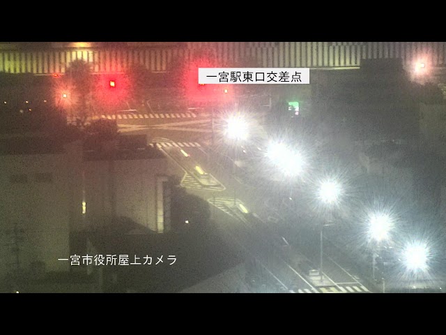 一宮駅前交差点（東口）