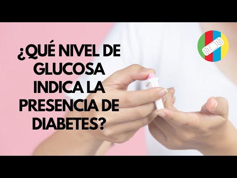 What glucose level indicates the presence of diabetes?