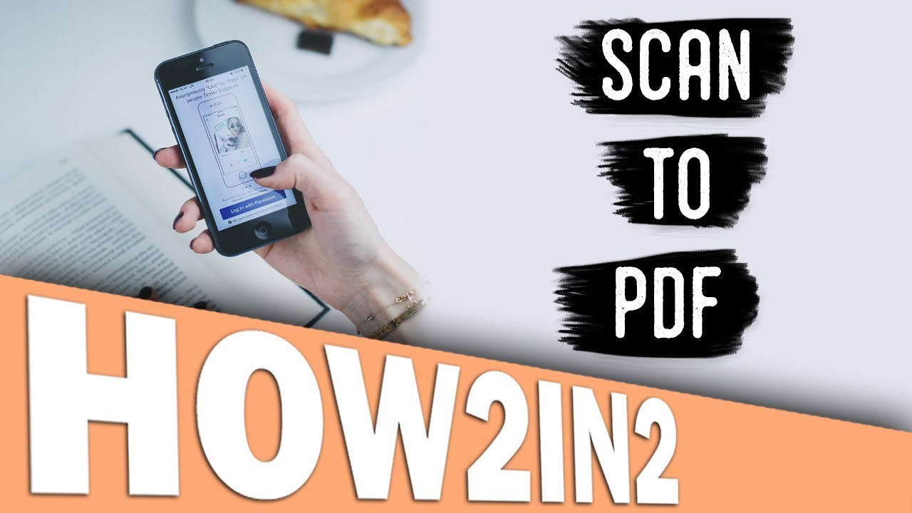 Scan Any Document to PDF Anywhere With Your Phone  (2 MINUTE TUTORIAL)