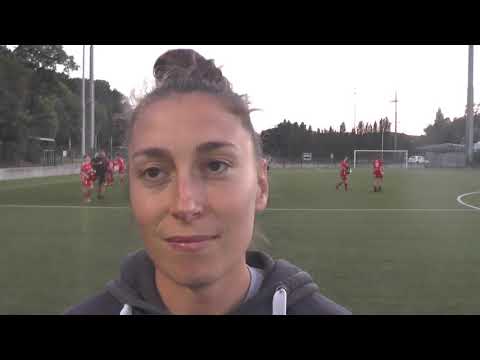 Audrey Demoustier après FWS Woluwe - Brucom Leeuw le 22.07.2020