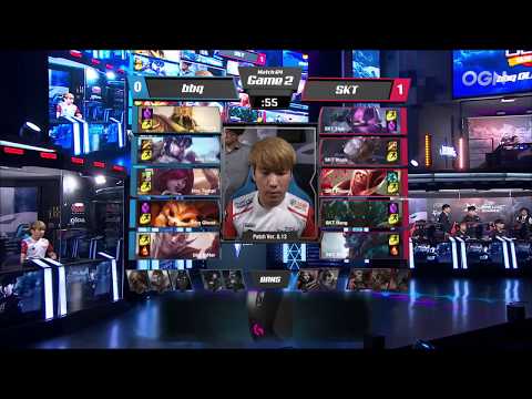 SKT vs BBQ Highlights Game 2   LCK Summer 2018 Week 6 Day 2   SK Telecom T1 vs BBQ Olivers