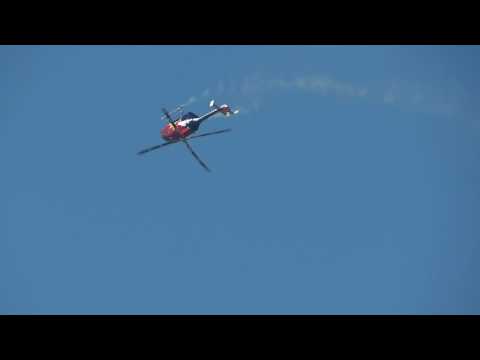 Chuck Aaron (Red Bull Helicopter) at AirVenture Oshkosh 2012