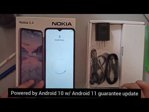 Nokia 2.4 Unboxing