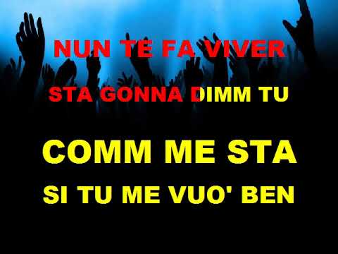 Kekko Canfora feat Nancy Coppola   'A gonna nun t''a miette karaoke