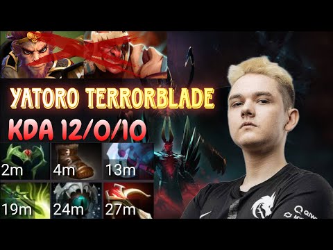 Tspirit.Yatoro Terrorblade Full gameplay ranked!