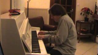 Streets of rage 2 : slow moon (stage 5) on piano