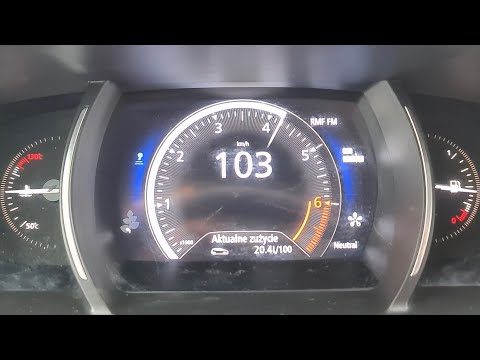 Renault Megane IV 2020 1.3 TCE 160KM  Acceleration 0-100km/h