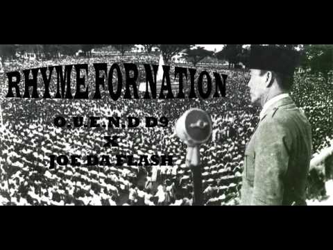 RHYME FOR NATION - O.U.E.N.D  D9 X Joe Da Flash