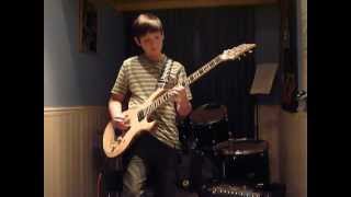 Tom Platts - Young guitarist (12 years old) - Sabre Seraph, surfing.