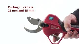 Cordless secateurs CBS 2535-1 WORTEX