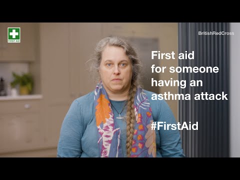 How to help someone having an asthma attack | First aid training online | British Red Cross