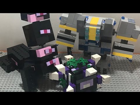 TeddyBricks - I built 3 bosses from Minecraft dungeons out of lego