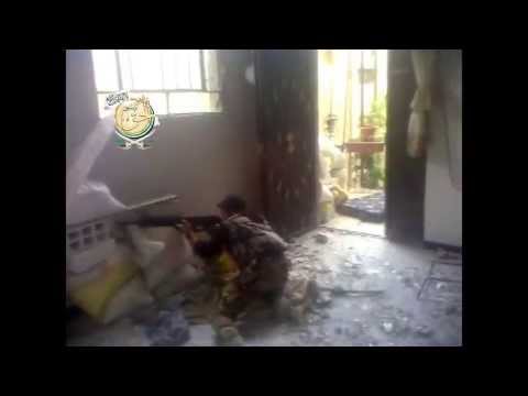 استهداف قناصي لواء سيوف الحق لجنود النظام في الغوطة الشرقية في ريف دمشق